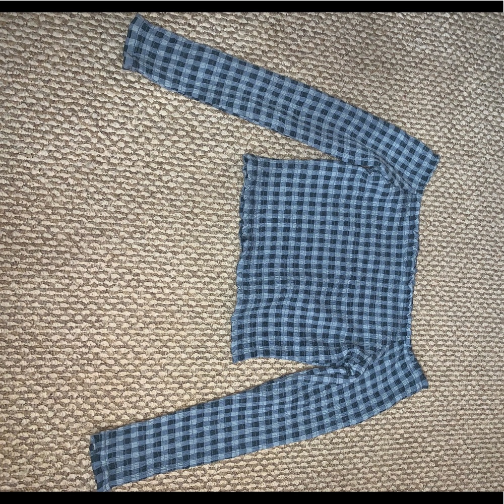 Stretch polyester top